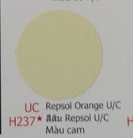 สีสเปรย์ซามูไร รถฮอนด้า รองพื้นสีส้ม Repsol U/C (สีครีม) เบอร์ UCH237 * Repsol Orange U/C - SAMURAI SPRAY HONDA - 400ml