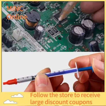 0.2ML 0.25ML 0.3ML 0.5ML Silver Conductive Glue Wire Electrically Paste  Adhesive Paint PCB Repair