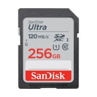 SANDISK ) เมมโมรี่การ์ด (256GB, สี Black) รุ่น Ultra SDHC UHS-I Card