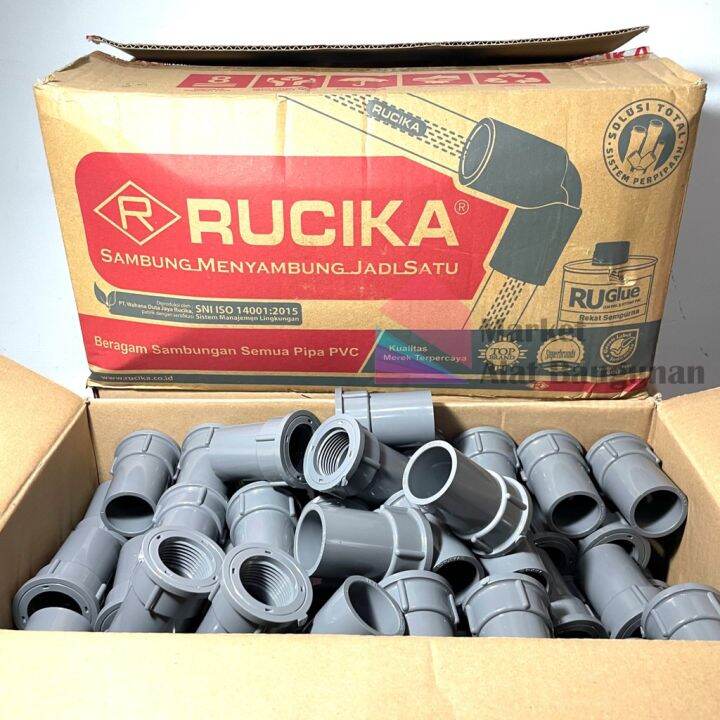 Socket Drat Dalam Pvc Rucika Aw Sdd Inci Sock Sok Soket Drat Dalam Inch Pvc Rucika Aw