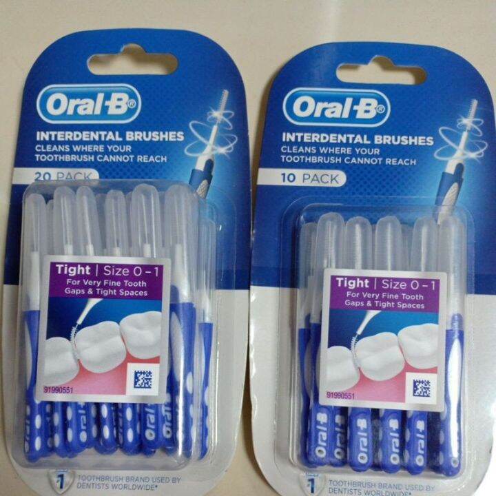 OralB interdental brushes 10's/20's....per pack Lazada PH