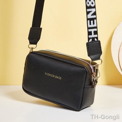 【hot】♟✜❆  Small Shoulder Color Pu Leather Wide Crossbody Female Purse Messenger Handbag