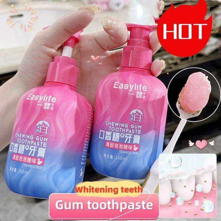 chewing gum toothpaste pemutih gigi kuning teeth whitening toothpaste remove yellow teeth tartar