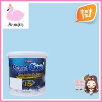 สีน้ำทาภายนอก BEGER COOL DIAMONDSHIELD 15 สี BONNIE BELLE #031-3 กึ่งเงา 9 ลิตรWATER-BASED EXTERIOR PAINT BEGER COOL DIAMONDSHIELD 15 BONNIE BELLE #031-3 SEMI-GLOSS 9L **คุ้มที่สุดแล้วจ้า**