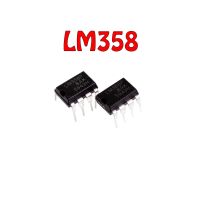 ชิป ICs อิเล็กทรอนิกส์ 10 ชิ้น / ล็อต LM358N lm358 358 Linear Instrumentation Buffer Operational Amplifier 1.1MHZ DIP8