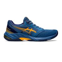 Asics รองเท้าวอลเลย์บอลผู้ชาย Netburner Ballistic FF 3 | Azure/Amber ( 1051A073-400 )