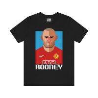 PSMเสื้อลายนักฟุตบอล เสื้อยืดลายW.Rooney