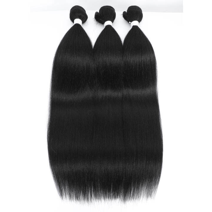 cw-wholesale-price-bone-straight-hair-bundles-synthetic-ombre-hair-extensions-fake-hair-fibers-long-straight-hair-weaving