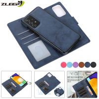 Detachable Case For Samsung Galaxy A73 A53 A33 A13 A52 A72 A51 A71 A12 A22 A32 A42 A82 A21S A81 A91 Flip Wallet Card Phone Cover
