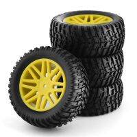 4Pcs 96Mm 1/10 Short Course Truck Tires Tyre Wheel 12Mm Hex for 15502 94107 94170 94155 94177 RC Car