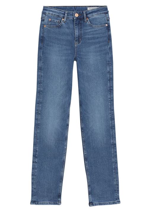 M&S Sienna Straight Leg Jeans with Stretch - T57/7566 | Lazada