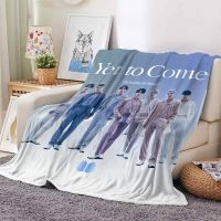 BTS Proof Flannelette Blanket Blanket Blanket Air Conditioning Blanket Office Home Nap Blanket Tian Zhengguo Jin Taiheng