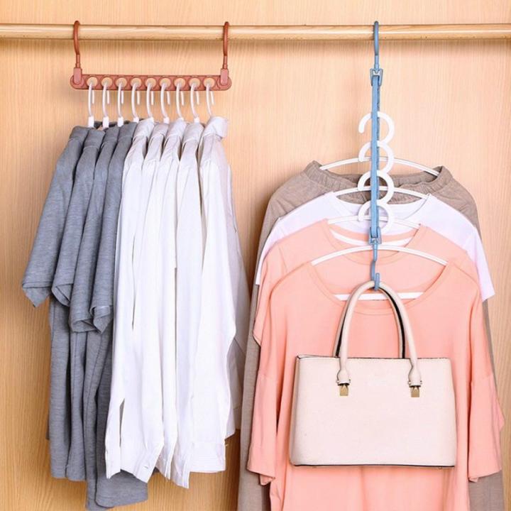 9hole-folding-clothes-hanger-for-clothes-drying-rack-multifunction-magic-clothes-rack-closet-organizer-space-saving-clothes-rack