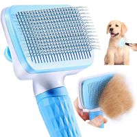 Dog Hair Remover Brush Cat Dog Hair Grooming And Care Comb For Long Hair Dog Pet Removes Hairs Cleaning Bath Brush Dog Supplies cnv