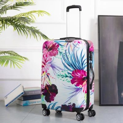 24 inch ABS+PC suitcase Travel trolley luggage 20 carry on rolling luggage Cabin trolly bag for traveling kids Luggage bag