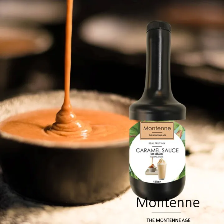 MONTENNE Caramel Sauce For Ice Blended Caramel Sos Caramel Drizzle For