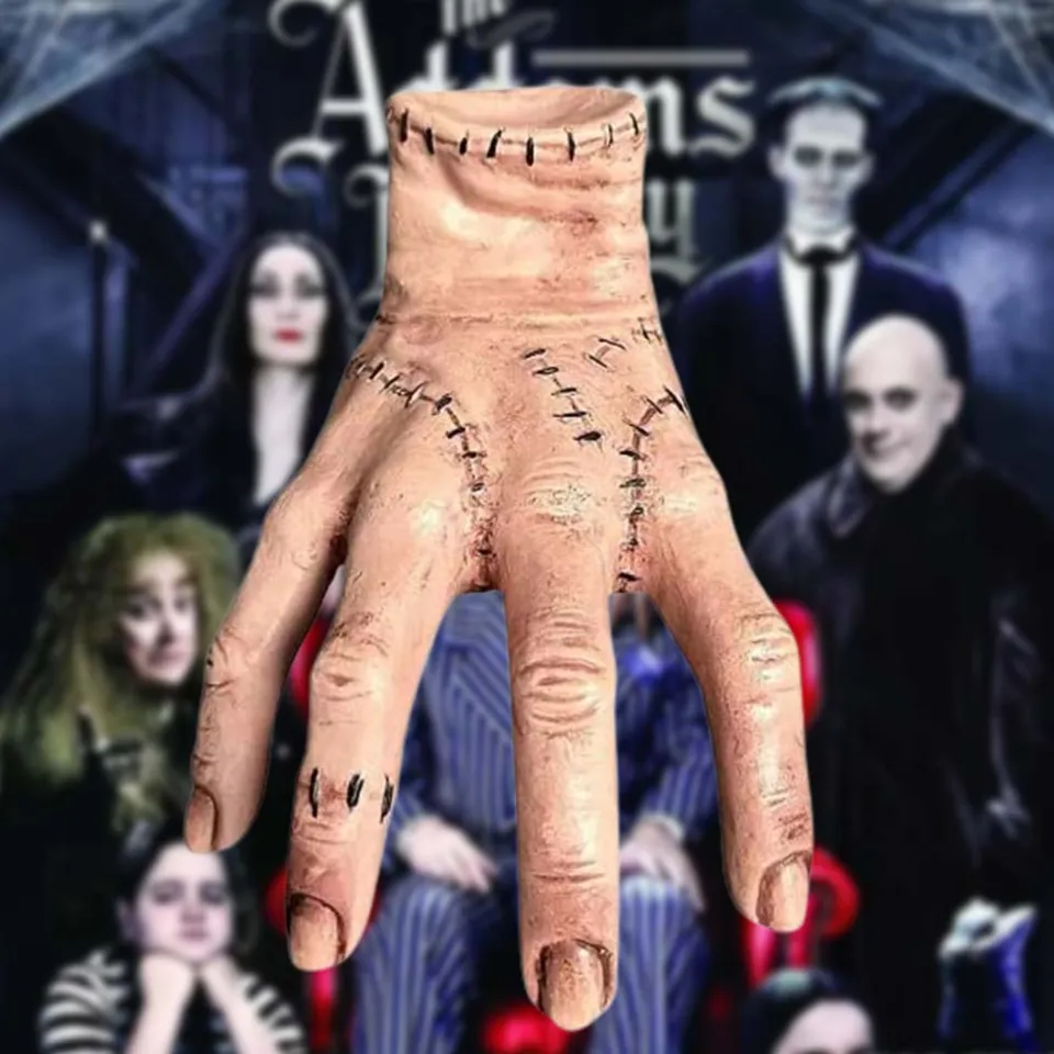 Wednesday Thing Hand From Addams Family Ornament Latex Figurine Home Decor  Desktop Crafts Sculpture Decoration Halloween Toys - Appleverse