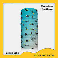 Moonbow multi-purpose headband ผ้าบัฟ ดำน้ำ scuba diving