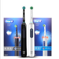 Oral B Ultra Pro4 Electric Toothbrush 3D Sonic Round Head Deep Cleaning Gum Massage 4 Modes Pressure Sensing with 30s Reminder