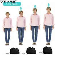 【CW】 VTHRA Increase Non-slip Invisible Height Socks Gel Heel Orthopedics Arch Support Soles Insoles Foot Massage