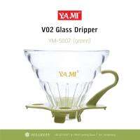 HILLKOFF : YAMI YM5007 V02 Crimp Glass Dripper (เขียว)