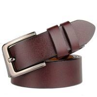 CEXIKA 130 140 150 160 170cm Real Cow Leather Belts for Man High Quality Plus Long Size Pin Buckle Waist Belt Strap 2023