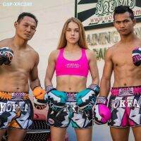 ✑♕✓ YOKKAO กางเกงมวยไทยแท้กางเกงมวยต่อสู้การต่อสู้ Sanda กีฬาสำหรับทั้งหญิงและชายกางเกงขาสั้น Gratis Ongkir