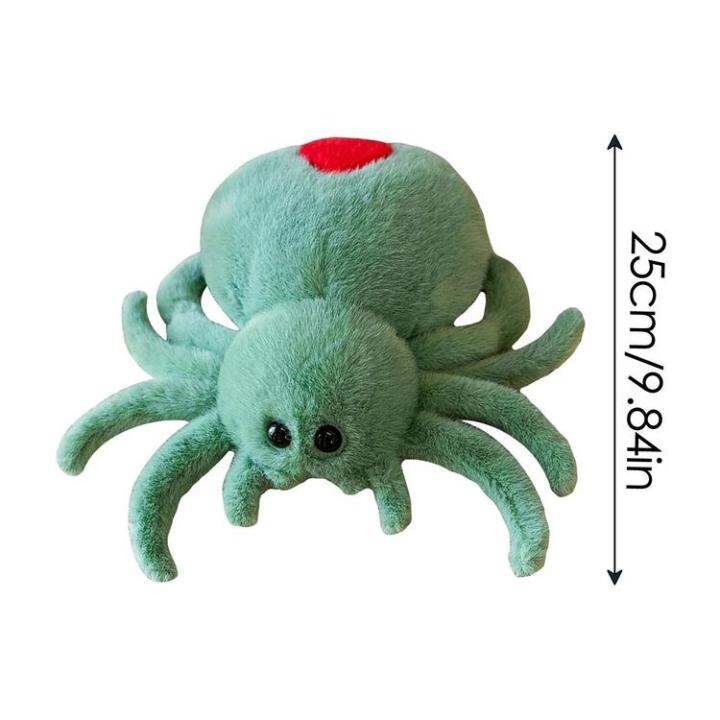 spider-plush-pillow-throw-pillow-doll-stuffed-animal-cartoon-toy-short-plush-material-decoration-tool-for-kids-room-living-room-couch-and-bedroom-impart