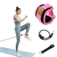 Resistance Bands with Ankle Straps Set Elastic Cuff Cable with Door Anchor Butt Thigh Leg Training Home Gym Fitness Equipment