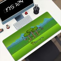 Mousepad Gamer Terraria Mousepad แผ่นรองเมาส์ เกมคอมพิวเตอร์ ส่วนต่อขยายของคีย์บอร์ด ตู้อะนิเมะ เกมคอมพิวเตอร์ แผ่นตารางขนาดใหญ่ น่ารัก