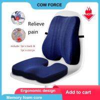 ✓□ Chair Cushion Backrest Cushion Orthopedic for Coccix Memory Foam Lumbar Pillows Waist Cushion Anti-Decubitus Pad Chair Gamer