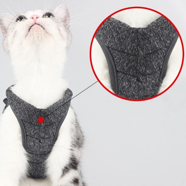 hot-cat-harness-adjustable-anti-escape-small-cat-vest-wiring-harness-light-breathable-soft-pet-traction-belt-kitten-walking-jacket