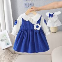 [COD] Tianjing Childrens Wear 2022 New Girls Fashion Floral Long-sleeved