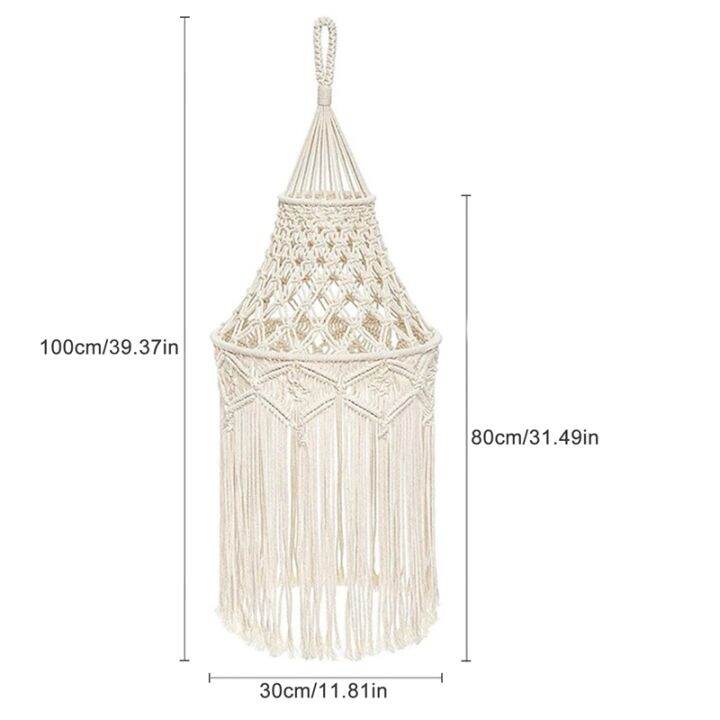 macrame-lamp-shade-hanging-pendant-light-cover-office-bedroom-living-room-nursery-dorm-room-bohemian-home-decor