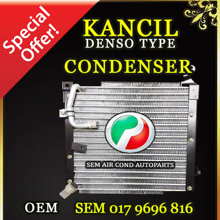 PERODUA KANCIL DENSO TYPE OEM CONDENSER/ KONDENSER (CAR AIRCOND SYSTEM