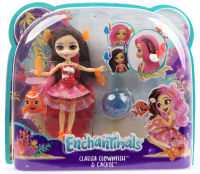 Enchantimals ตุ๊กตา เอนเชนติมอล ปลามีโม่ ปลาการ์ตูน ผมเปลี่ยนสีได้ Clarita Clownfish Dolls ของแท้