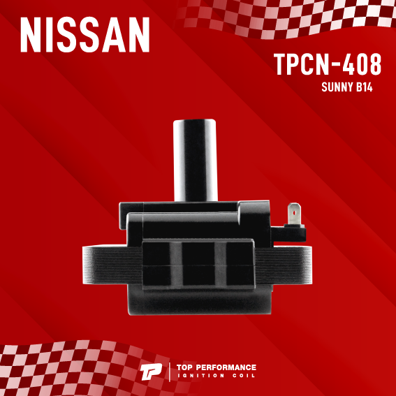 top-performance-ประกัน-3-เดือน-คอยล์จุดระเบิด-nissan-sunny-b14-ga16-ตรงรุ่น-tpcn-408-made-in-japan-คอยล์หัวเทียน-คอยล์จานจ่าย-คอยล์ไฟ-นิสสัน-ซันนี่-22433-01m00