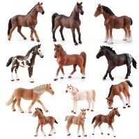 【CC】 15 Styles Clydesdale Hanoverian Shire Appaloosa Figure Educational Collection Gifts Figures