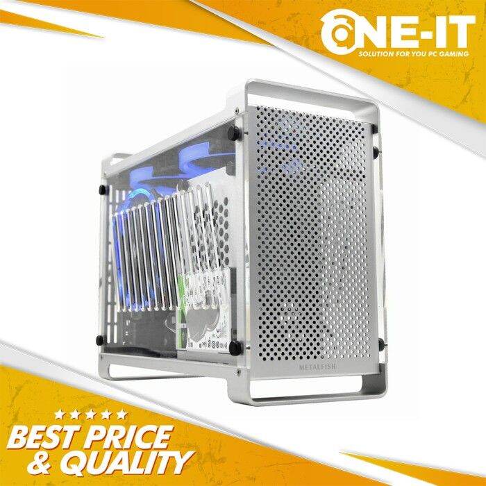 Case Metalfish G Plus Aluminium Pc Gaming Casing Mini Itx Lazada Indonesia