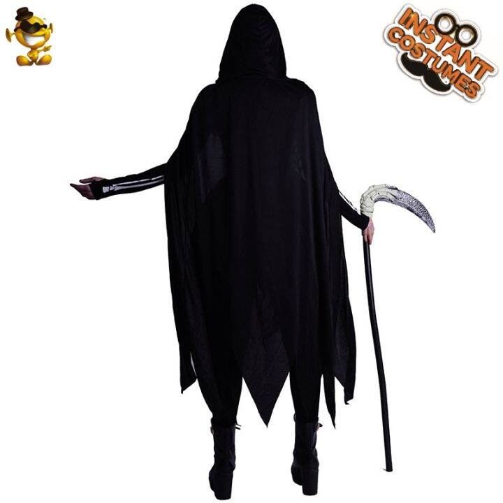 halloween-party-cosplay-costume-stage-costumes-uniforms-temptation-black-female-the-ghost-cloak-of-bone