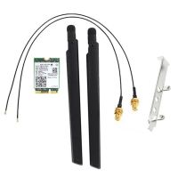 Bluetooth 5.0 Wireless AX201NGW Wifi Desktop Kit IPEX MHF4 U.FL Antenna for NGFF/M.2 CNVIo2 for AX201 Network Card