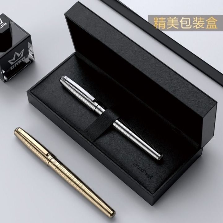 ดาร์บปากกาหมึกซึม24k-โกลด์ธุรกิจโลหะสำหรับคุณภาพสูงปากกาชุบ