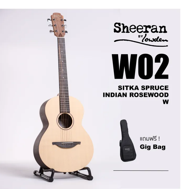 Sheeran by lowden 「W-02 Sheeran」 オンラインストア直売 radimmune.com