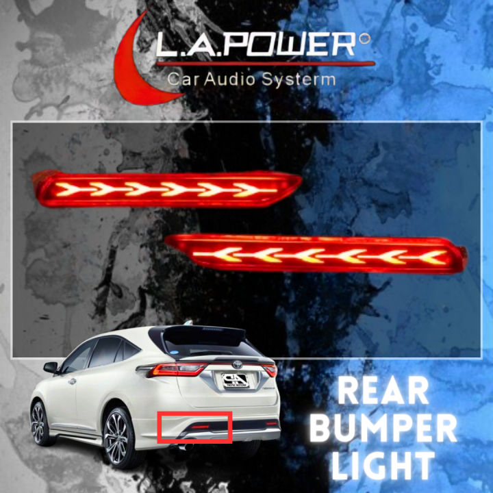 TOYOTA HARRIER REAR BUMPER LIGHT REFLECTOR LAMP Lazada