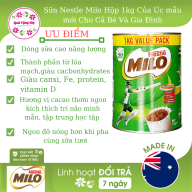 Sữa bột Nestlé Milo Australia 1 kg - XẢ KHO thumbnail