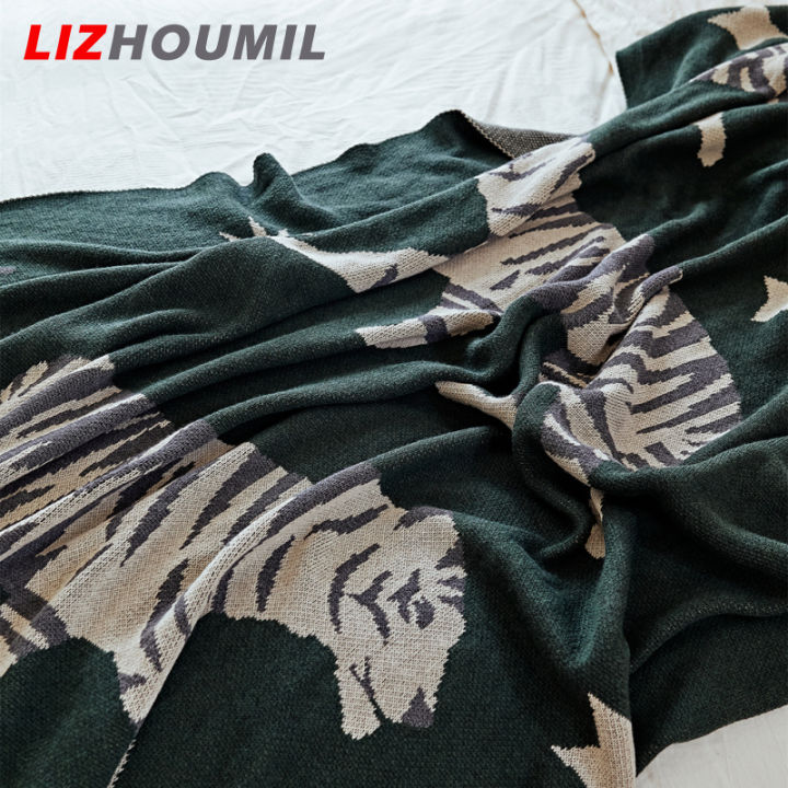 lizhoumil-ผ้าห่มปูเตียงการ์ตูนสัตว์น้ำหนักเบานุ่มพิเศษผ้าห่มสำหรับห้องนอนโซฟาห้องรับแขกห้องเด็ก