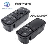 Sorghum A9438200197 A9438200097 Master Power Window Lifter Control Switch For Mercedes Benz Actros MPII Truck Spare Parts