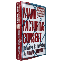 Genuine English original book manufacturing consensus mass media political economics Edward S. hermanom Chomsky