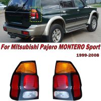 สำหรับกีฬา Mitsubishi Pajero MONTERO 1999-2008อุปกรณ์เสริมรถยนต์หลอดไฟท้ายสัญญาณไฟเบรคไฟสัญญาณเตือนชุดไฟท้าย