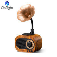 As70 Retro ไร้สายบลูทูธลำโพงแฮนด์ฟรีการ์ด U Disk ลำโพง Nostalgic Audio Gramophone